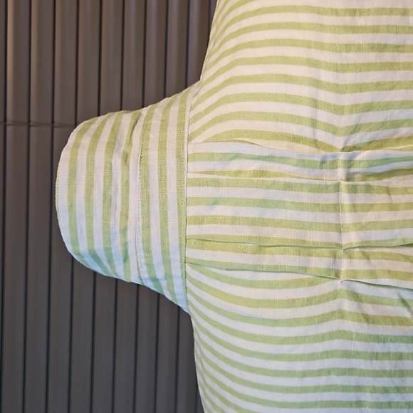 BNWT fits UK size 14 16 v pretty lime stripe linen shirt tunic dress long blouse - Picture 10 of 16